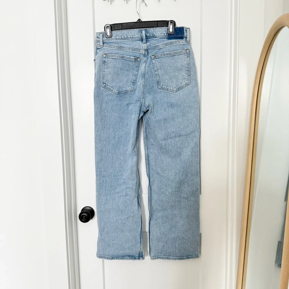 Abercrombie and Fitch High Rise 90s Relaxed SHORT - light wash - Picture 5 of 12